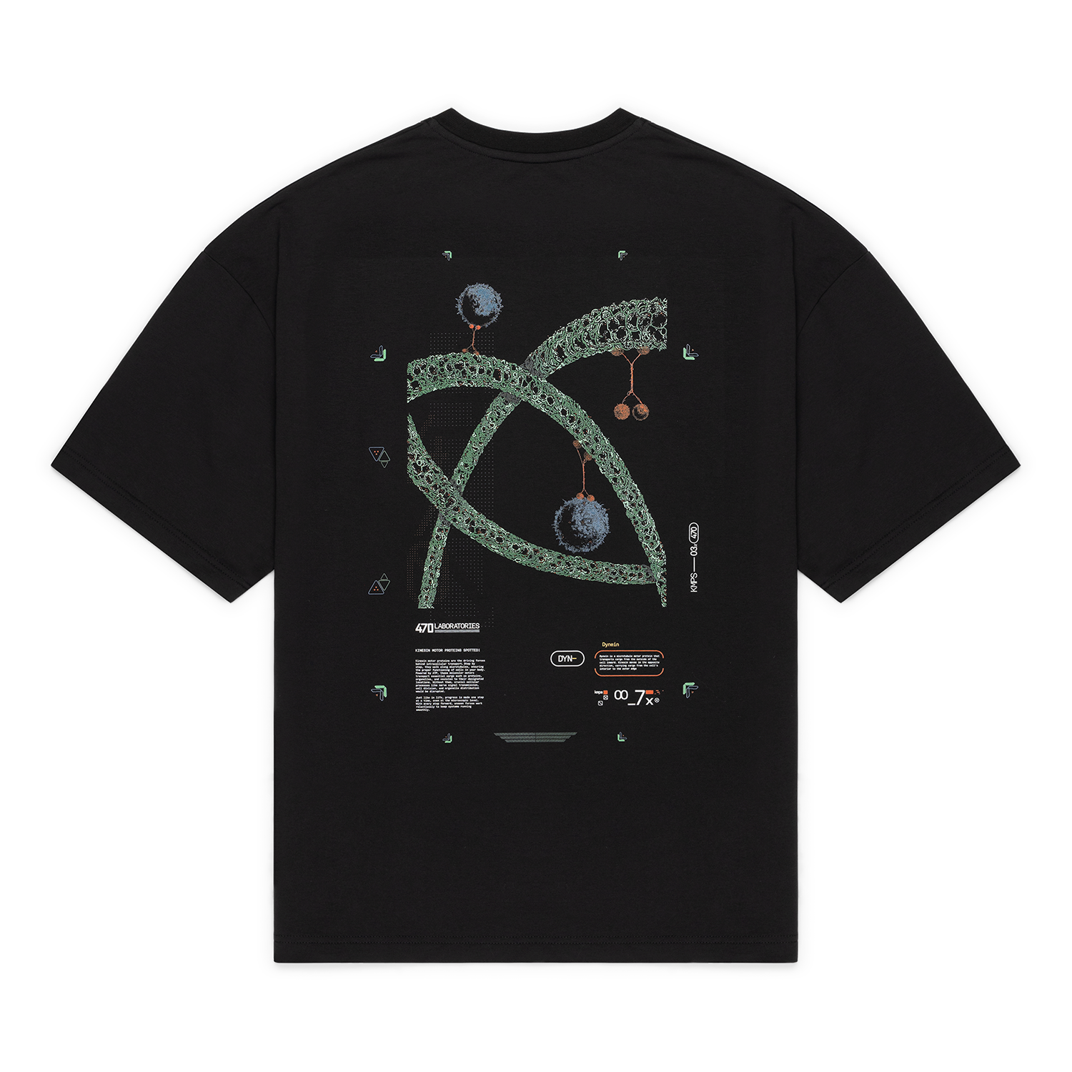 Black Motor Protein Tee