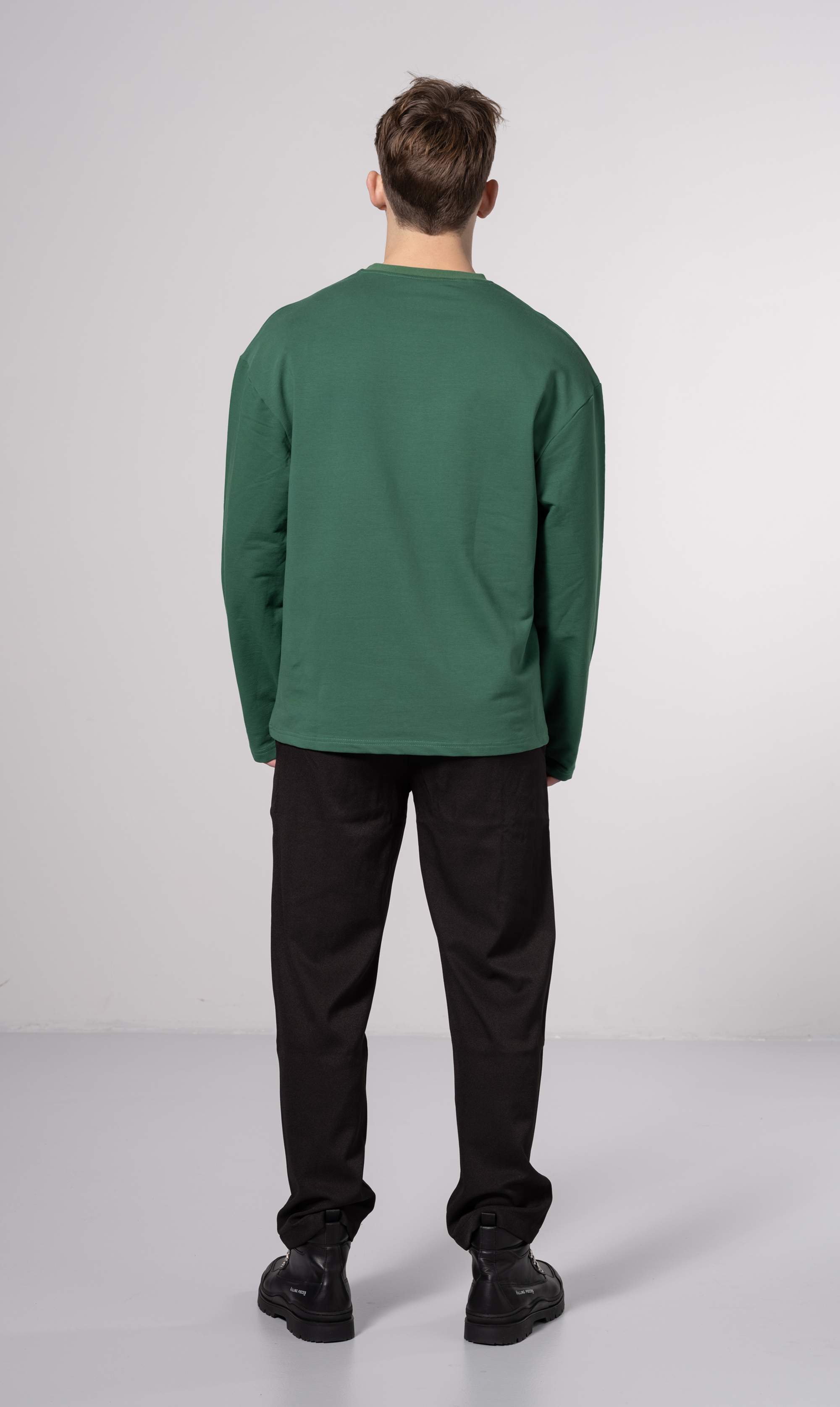 'Not an ugly christmas sweater' Green Longsleeve